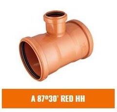 IPS RAMAL REDUCCIÓN SIMPLE 87°30 110x50 HH DESAGÜE (Desagüe Cloacal)