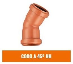 IPS CODO 45° 40mm HH DESAGÜE (Desagüe Cloacal)
