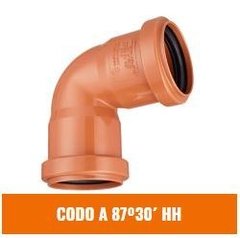 IPS CODO 87°30 40mm HH DESAGÜE (Desagüe Cloacal)