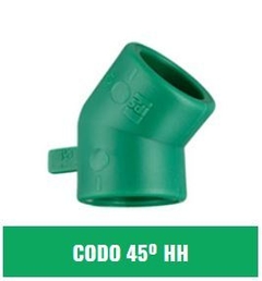 IPS CODO 32mm 45° HH FUSIÓN (Agua)