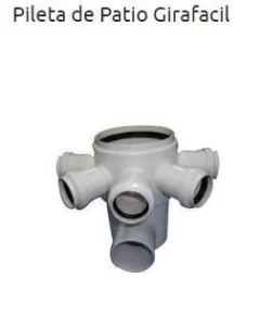 TIG PILETA GIRAFACIL 110x63 (5x40) DESAGUE JE C