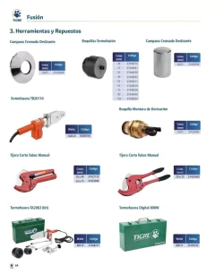 TIG CUPLA (U/SIMPLE) 50mm FUSION TF - Vital Servicios - Piscinas, Climatización, Redes de Agua, Riego