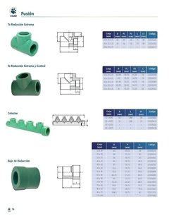 TIGRE TE REDUCCIÓN CENTRICA 63x40x63mm FUSIÓN (Agua) - Vital Servicios - Piscinas, Climatización, Redes de Agua, Riego
