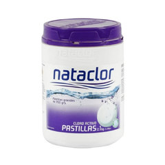 CLORO PASTILLAS 200 GRS 1 KILO NATACLOR (Piscina, Químico, Mantenimiento) - comprar online