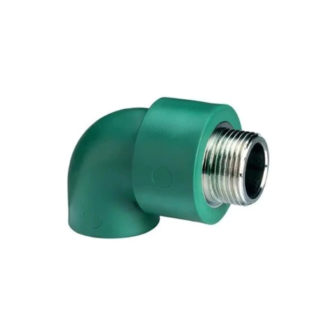 CODO CON INSERTO METAL MACHO 32x1 F-90 LATYN FUSION AGUA