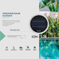 IONIZADOR SOLAR VULCANO PISCINA REDUCE CLORO PILETAS en internet