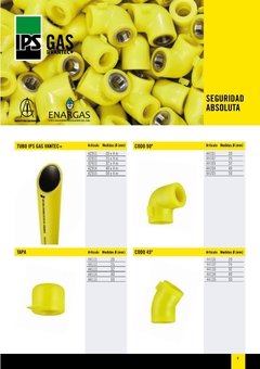 IPS TUBO 25mm P/GAS VANTEC (Gas) - tienda online