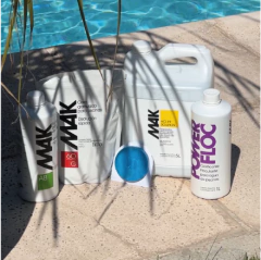 KIT DE MANTENIMIENTO CON CLORO (Piscina, Químico, Mantenimiento)