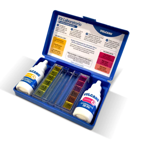 KIT VULCANO TEST DE CLORO Y PH DE AGUA DE PISCINA - comprar online