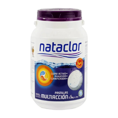 CLORO MULTIACCION 200 GRS X 5 KGS. NATACLOR (Piscina, Químico, Mantenimiento) - comprar online