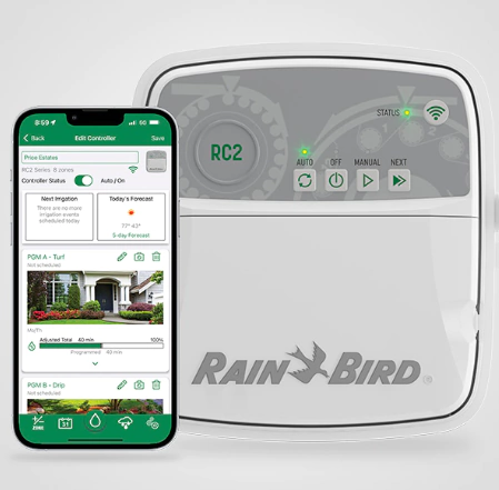 PROGRAMADOR RIEGO RC2 8 ZONAS - WIFI INCLUIDO - RAIN BIRD