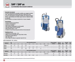 BOMBA SUMERGIBLE SAP AS 400 AGUA SUCIA en internet