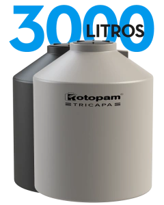 TANQUE 3000L.Tric.S/Flotante H 1.90x1.55 ROTOPAM en internet