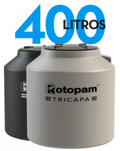 TANQUE ROTOPAM 400 litros Tricapa S/Flotante H 0.9x0.82 (Hogar, Agua)