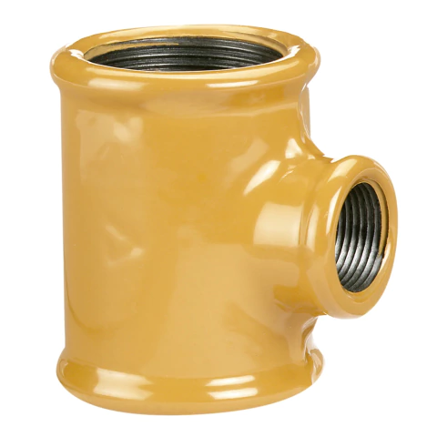 TEE REDUCCIÓN 1-1/2x1" 90° EPOXI GAS LATYN E-130R - comprar online