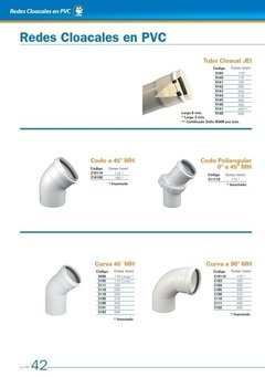 TUBO CLOACAL 50mm x 4mts DESAGÜE JUNTA ELASTICA TIGRE (Desagüe Cloacal) - comprar online