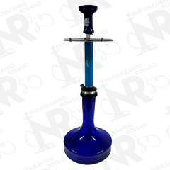 NARGUILA PREMIUM BLUNT REY MEDIANA SMOKY BLUN001 CELESTE - comprar online