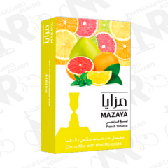 TABACO MAZAYA 50 GR CITRUS MENTA