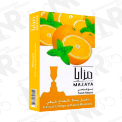 TABACO MAZAYA 50 GR NARANJA MENTA