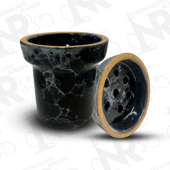 CABEZAL TRADI ESMALTADO NEGRO - comprar online