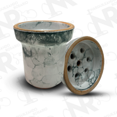 CABEZAL TRADI ESMALTADO BLANCO - comprar online