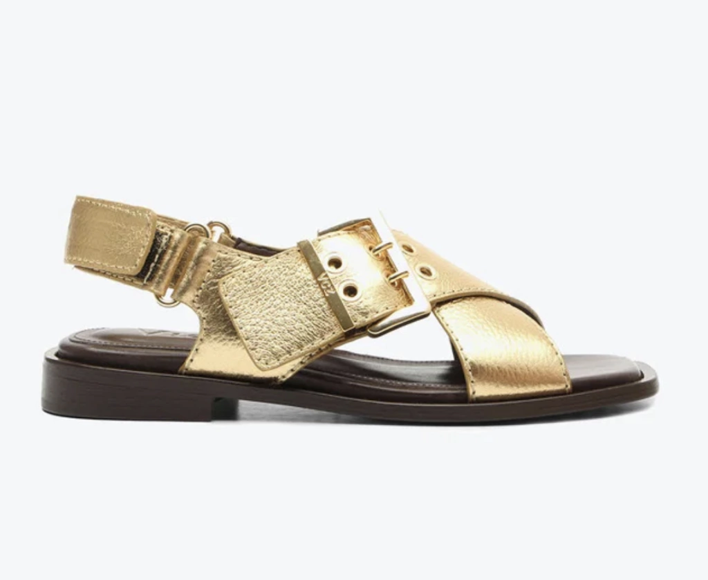 SANDALIA VICENZA DOURADA