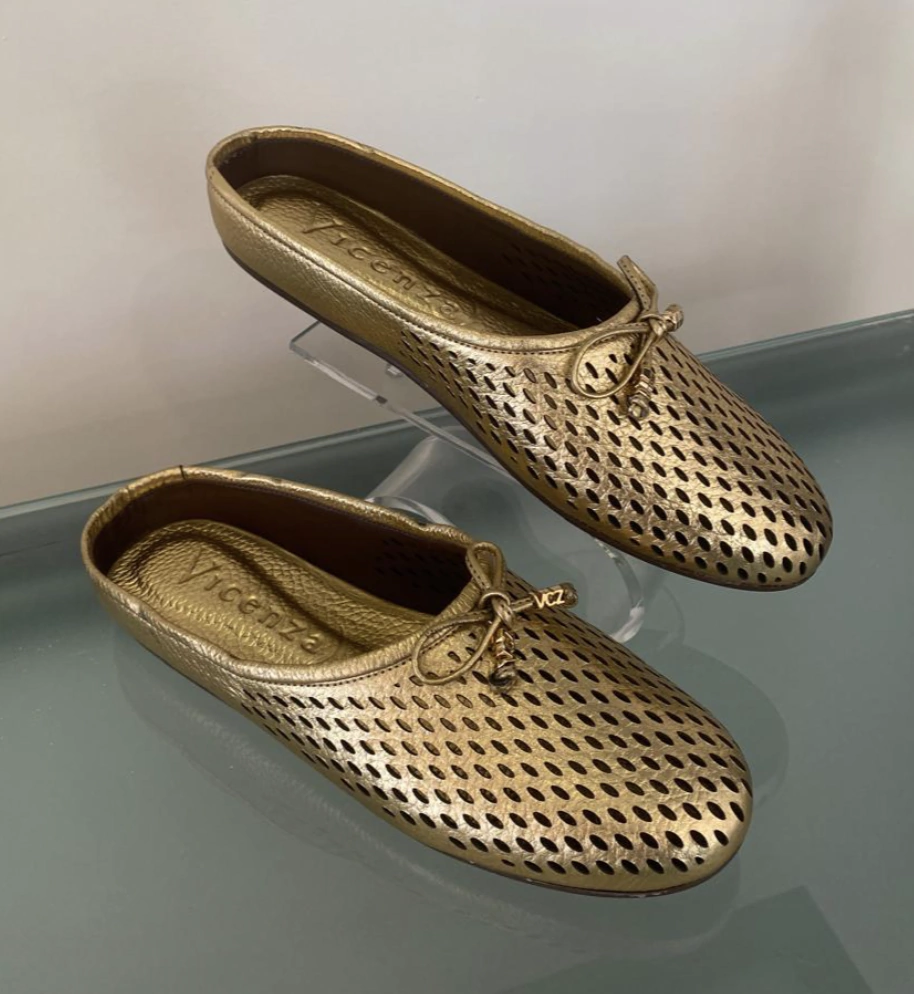 SAPATO VICENZA DOURADO