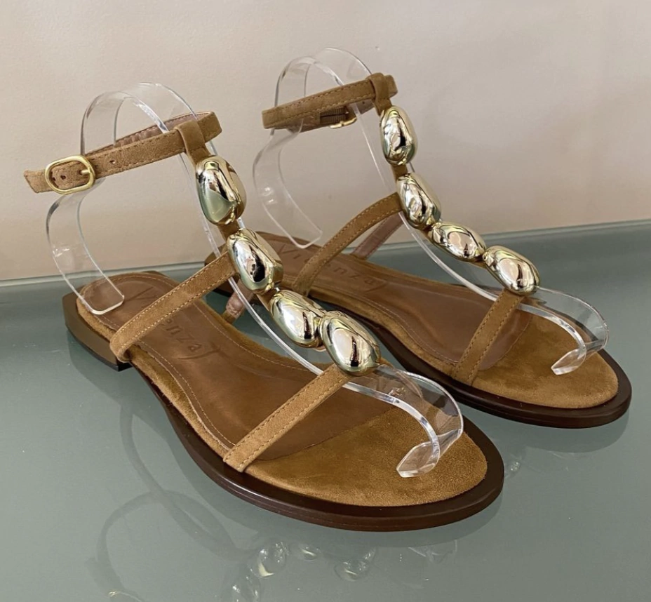 SANDALIA VICENZA CARAMELO