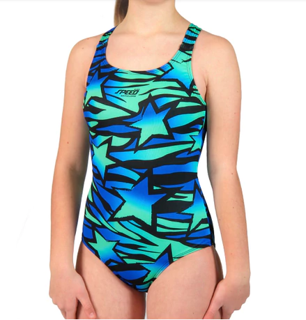 Malla Nena Enteriza Estampada Juvenil - Art 9110 Ju - Krista - comprar online