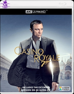 007 - Cassino Royale (2006) Blu Ray 4K UHD Dublado Legendado