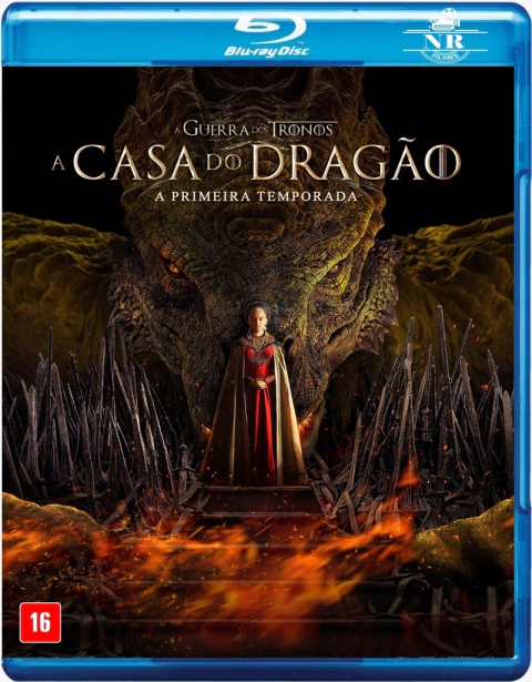 A Casa do Dragão (2022) 1° Temporada - Blu-ray Dublado Legendado