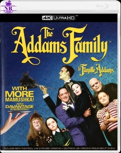 A Família Addams (1991) Blu Ray 4K UHD Dublado Legendado