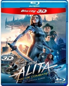 Alita: Anjo de Combate 3D (2019) Blu-ray Dublado E Legendado