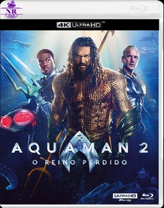 Aquaman 2: O Reino Perdido (2023) Blu Ray 4K UHD Dublado Legendado