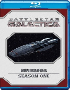 Battlestar Galactica Miniserie + 1° Temporada Completa Blu-ray Dublado e Legendado