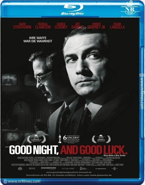 Boa Noite e Boa Sorte (2005) Blu Ray Dublado Legendado - comprar online