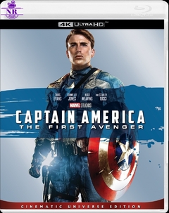 Capitão América: O Primeiro Vingador (2011) Blu Ray 4K UHD Dublado Legendado