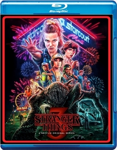 Stranger Things  3° Temporada Completa - Blu-ray  Dublado e Legendado