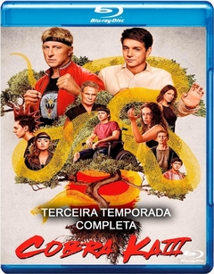 Cobra Kai  3° Temporada  Blu Ray  Dublado Legendado