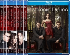 Diários de um Vampiro  1° a 8° Temporada  Blu Ray Dublado e Legendado