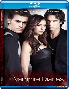 Diários de um Vampiro  4° Temporada  Blu Ray Dublado e Legendado