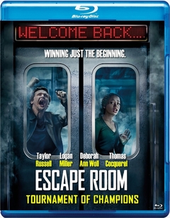 Escape Room 2 Tensão Máxima - Versão Estendida (2021) Blu Ray Dublado Legendado