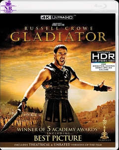 Gladiador (2000) Blu Ray 4K UHD Dublado Legendado