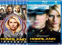 Homeland 1° a 8° Temporada Completa Blu-ray Dublado e Legendado