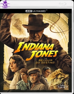 Indiana Jones e o Chamado do Destino (2023) Blu Ray 4K UHD Dublado Legendado