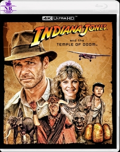 Indiana Jones e o Templo da Perdição (1984) Blu Ray 4K UHD Dublado Legendado