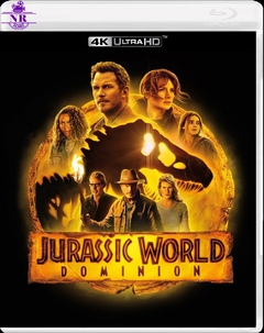 Jurassic World Domínio (2022) Blu Ray 4K UHD Dublado Legendado