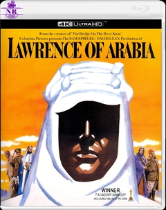 Lawrence da Arábia (1962) (DUPLO) Blu Ray 4K UHD Dublado Legendado