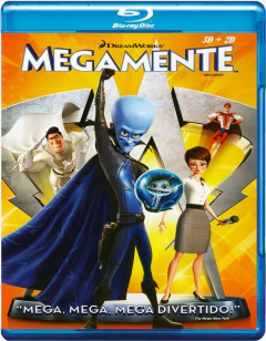Megamente 2D+3D (2010) Blu-ray Dublado E Legendado