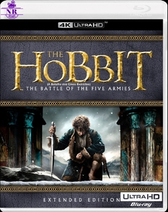 O Hobbit: A Batalha dos Cinco Exércitos (2014) Blu Ray 4K UHD Dublado Legendado